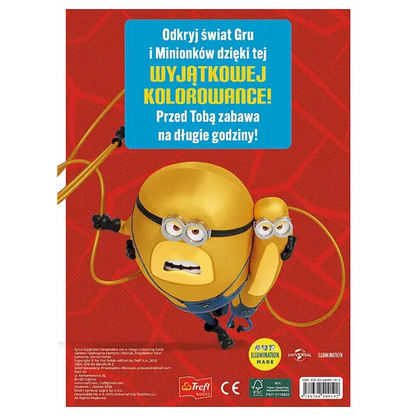 Książka aktywizująca Gru i Minionki: Pod przykrywką