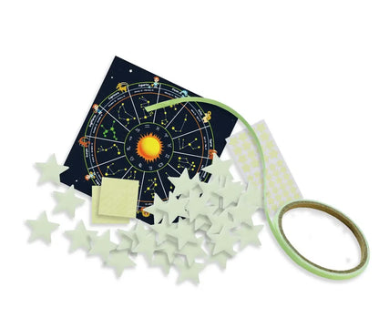 Explore świecące w ciemności znaki zodiaku