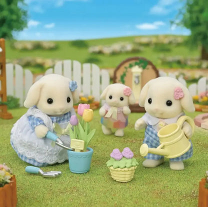Sylvanian families kwiatowy zestaw z królikami flora