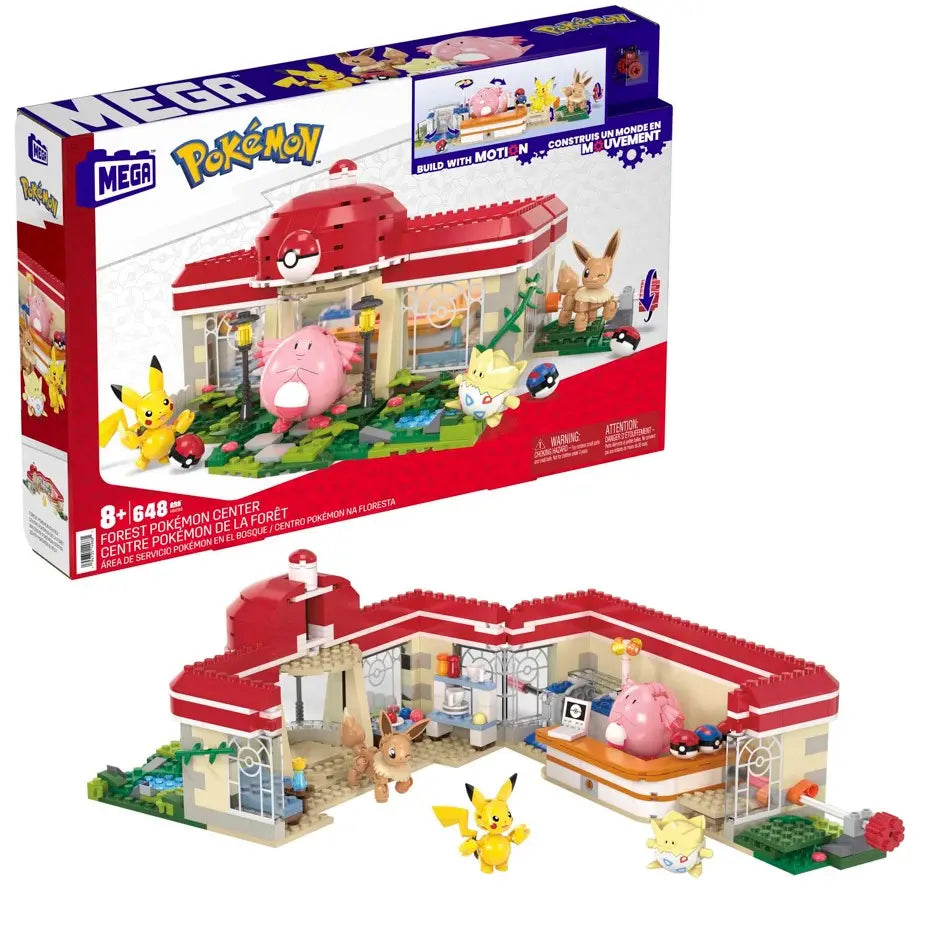 Mega construx pokemon leśne centrum zabawy