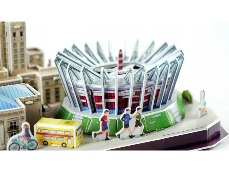 Cubic fun puzzle 3d city line warszawa