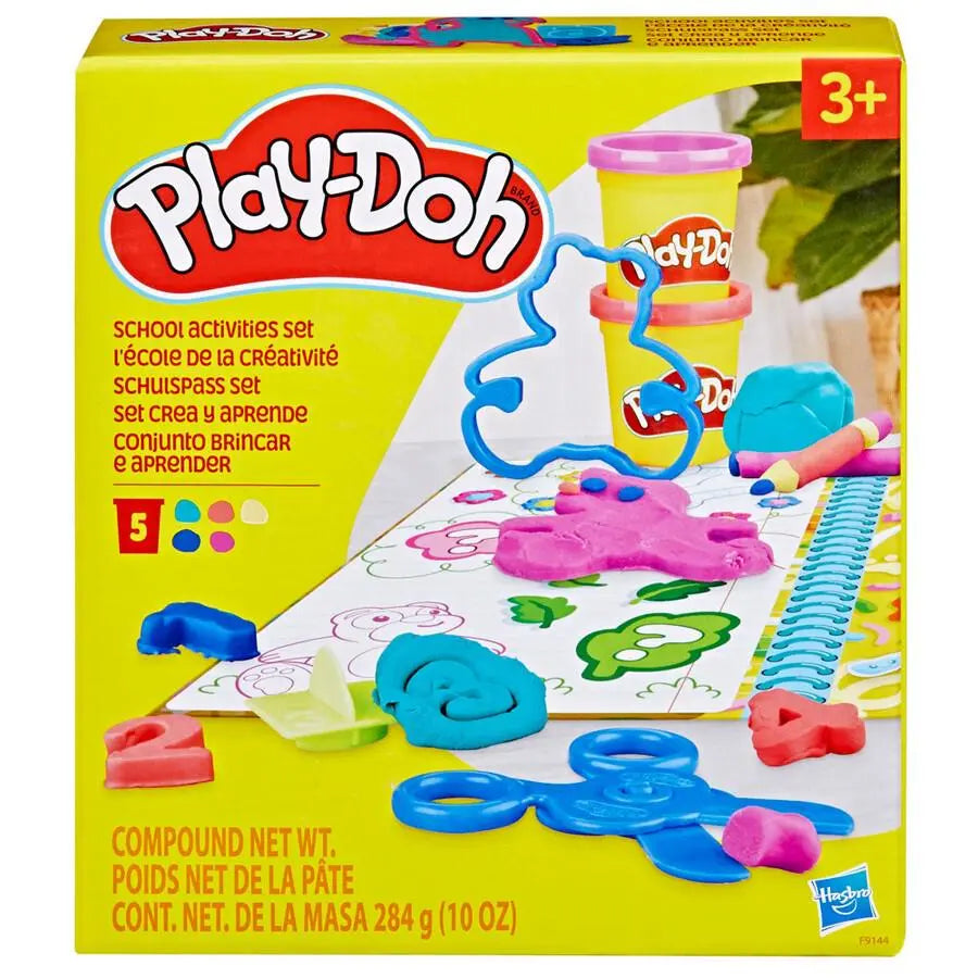 Play Doh ciastolina szkolne aktywności