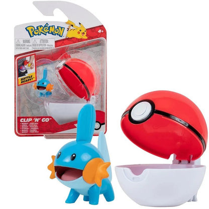 POKEMON Clip'n'Go Mudkip+Pokeball 82041 /6