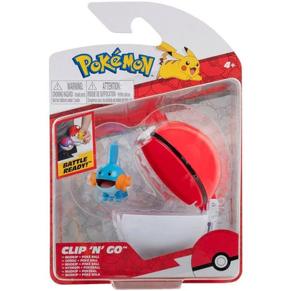 POKEMON Clip'n'Go Mudkip+Pokeball 82041 /6
