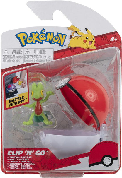 POKEMON Clip'n'Go Treecko+Pokeball 82058 /6