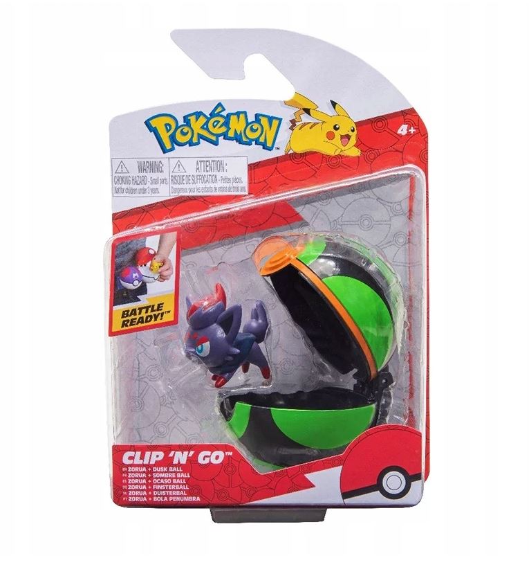 POKEMON Clip'n'Go Zorua+Duskball 24666 /6