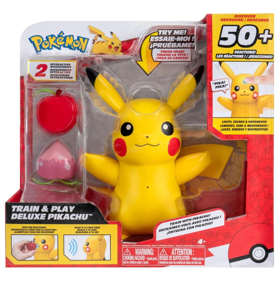 POKEMON Train And Play Delux Pikachu 91637