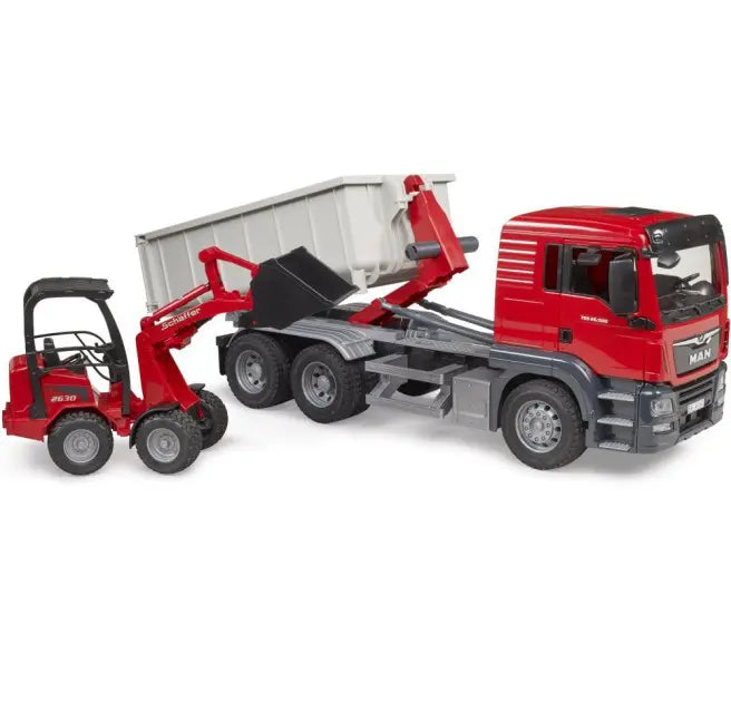 BRUDER MAN TGS kont.rolk.+kop.Schaffer 03767