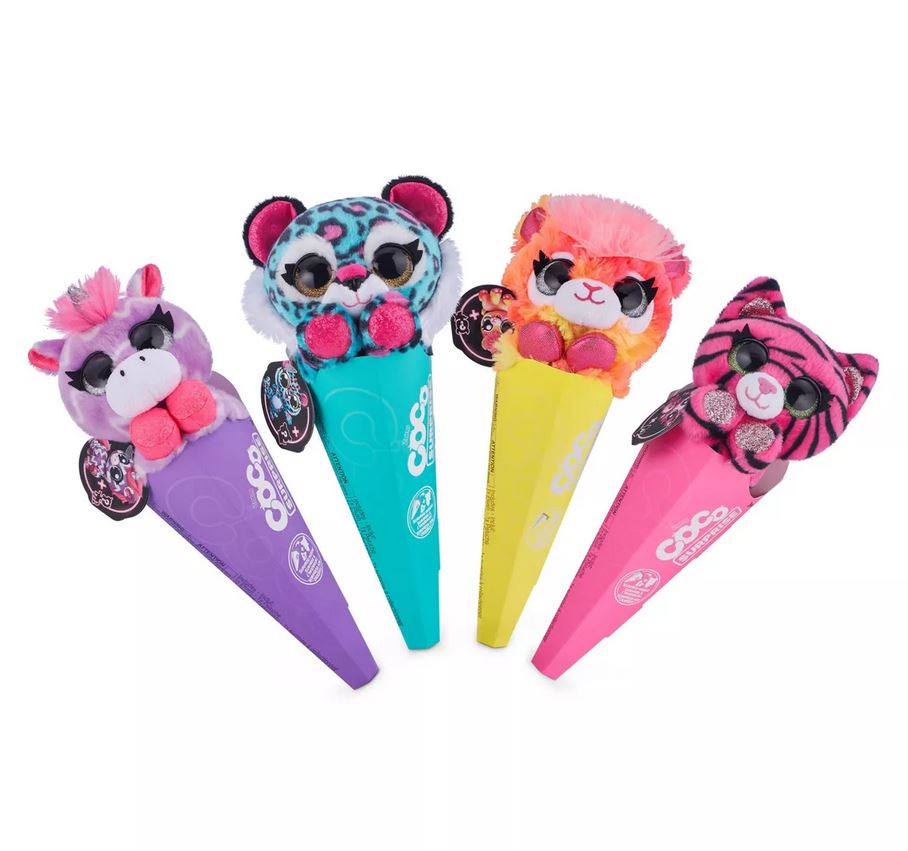 ZURU Coco Surprise plusz w rożku Neon /24 28129