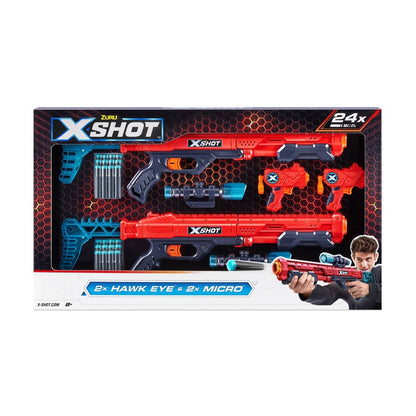 ZURU X-SHOT ExcelDoubleHawkE.wyrz.36s 36278
