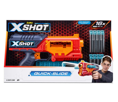 X-shot excel quick slide wyrzutnia 16 strzałek