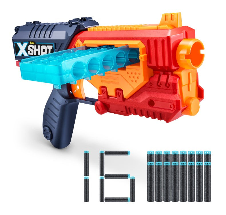 X-shot excel quick slide wyrzutnia 16 strzałek