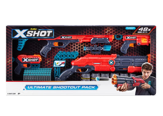 X-shot excel zestaw wyrzutnia ultimate shootout