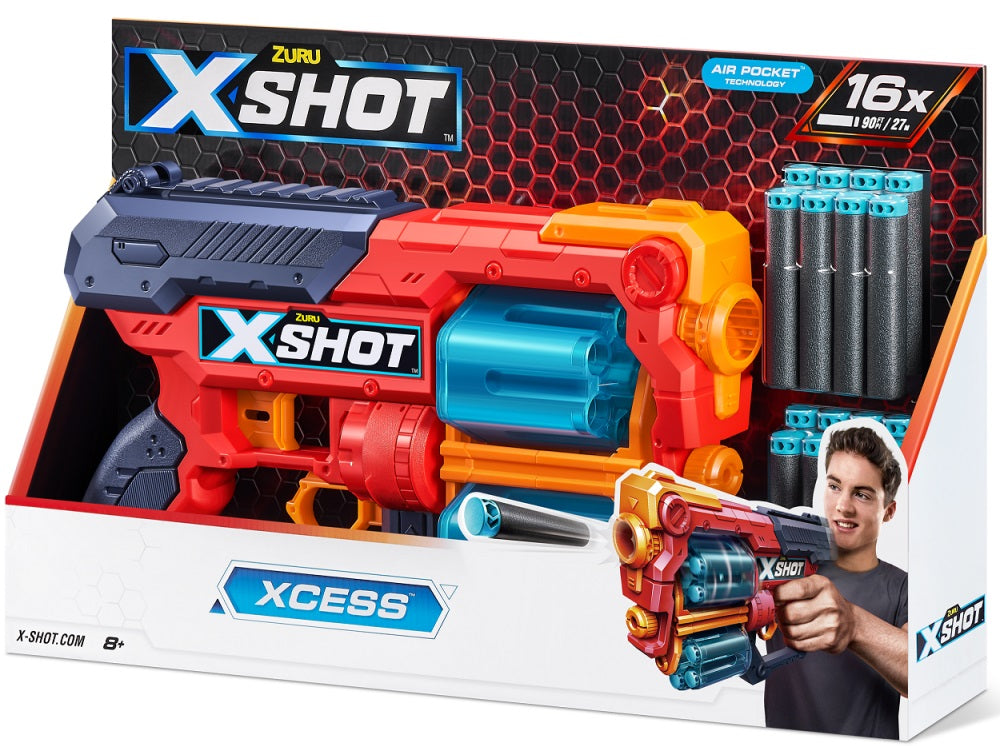 ZURU X-SHOT X-cess TK-12 wyrzutn.36436 40299