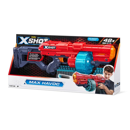 ZURU X-SHOT ExcelMaxHavoc wyrzutnia48s 36446