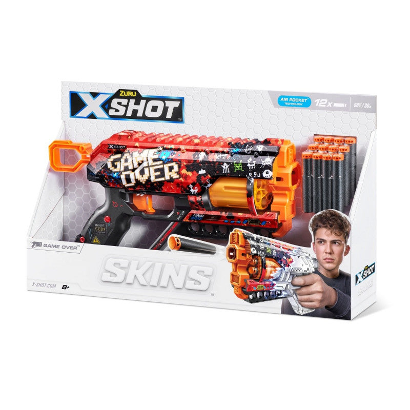 ZURU X-SHOT SkinsGriefer wyrzutnia12s 36561D