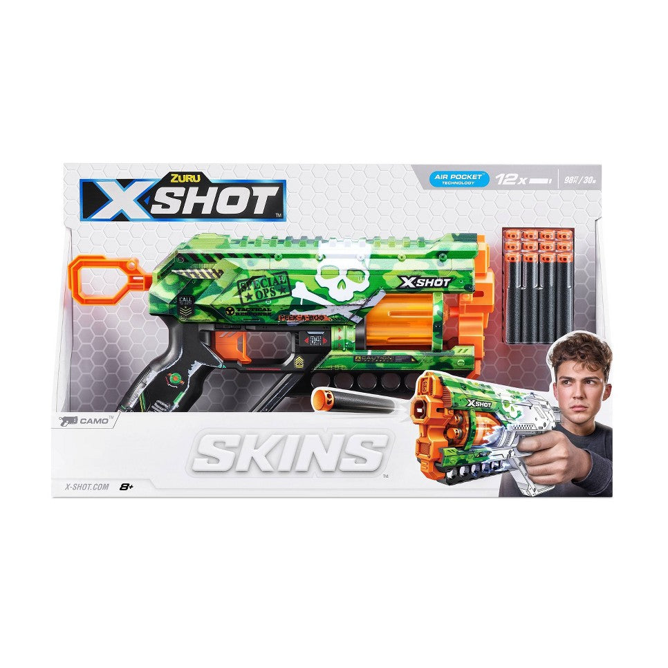 ZURU X-SHOT SkinsGriefer wyrzutnia12s 36561H
