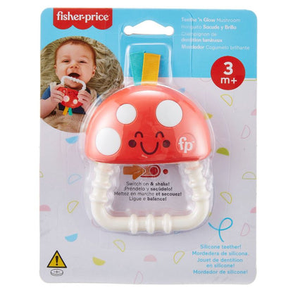 Fisher Price Grzybek gryzaczek ze światełkami