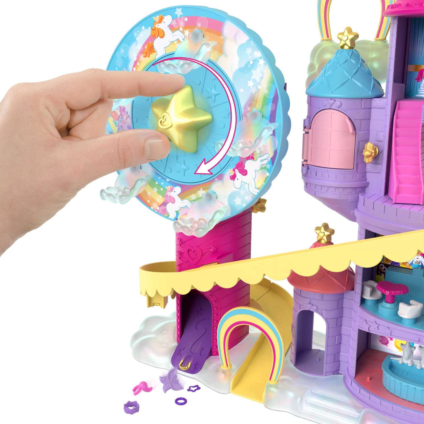 Polly Pocket Tęczowy park zestaw HBT13 /1