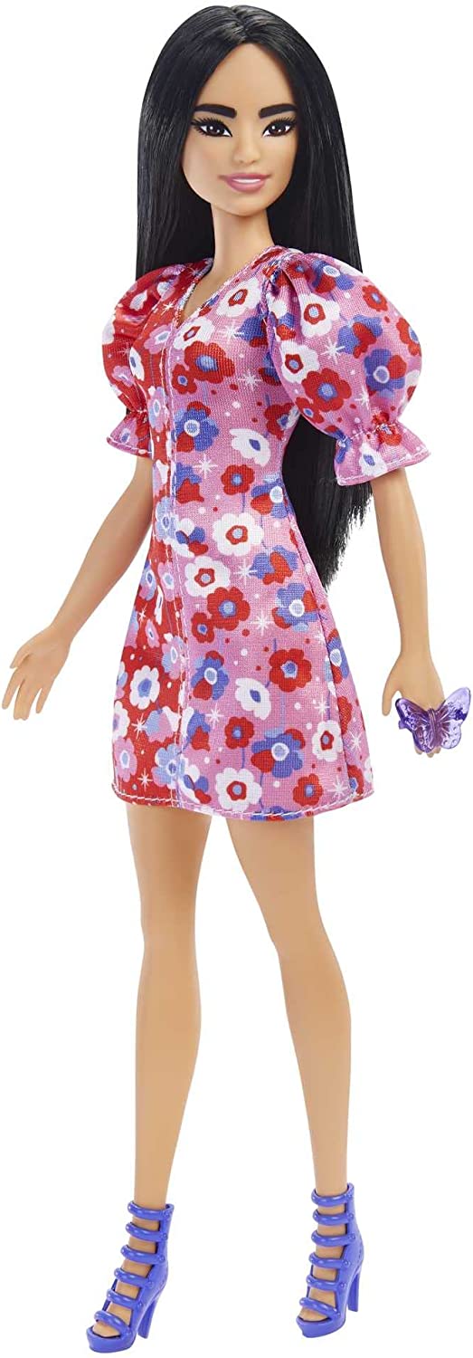 Barbie lalka Fashionistas w sukience HBV11 /6