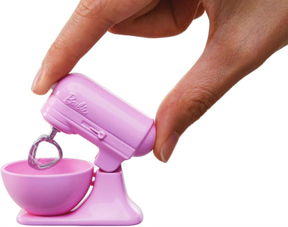Barbie lalka + akces.kuchenne HCD44 /3