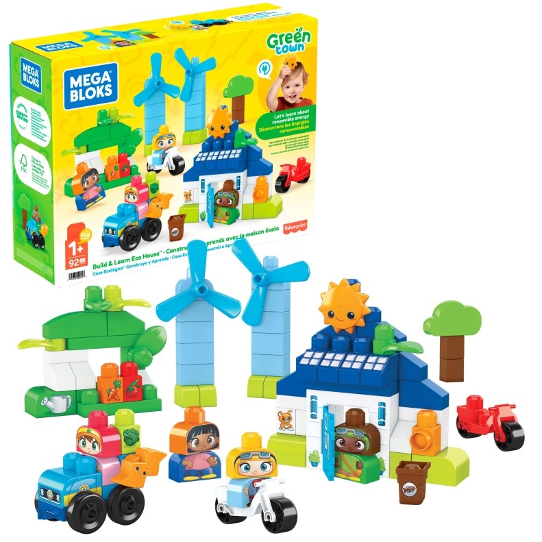 Mega bloks ekodomek klocki eko