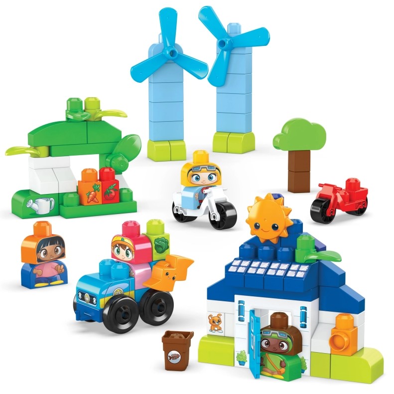 Mega bloks ekodomek klocki eko