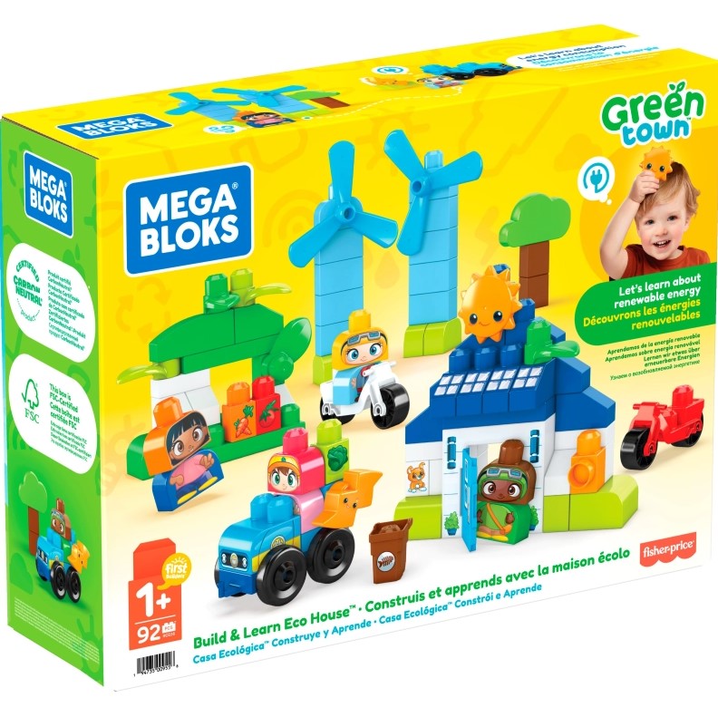 Mega bloks ekodomek klocki eko