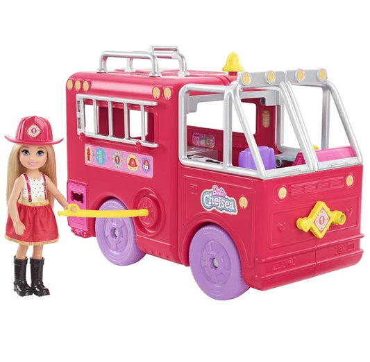Barbie Chelsea wóz strażacki zestaw HCK73 /1