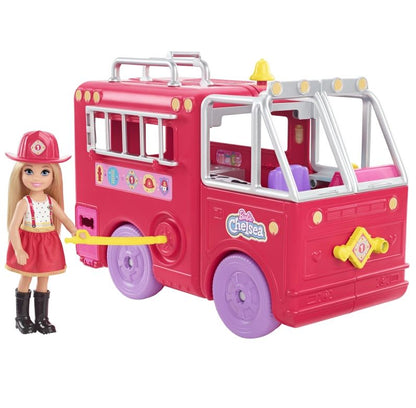 Barbie Chelsea wóz strażacki zestaw HCK73 /1