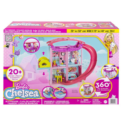 Barbie Chelsea domek pełen zabawy HCK77 /2