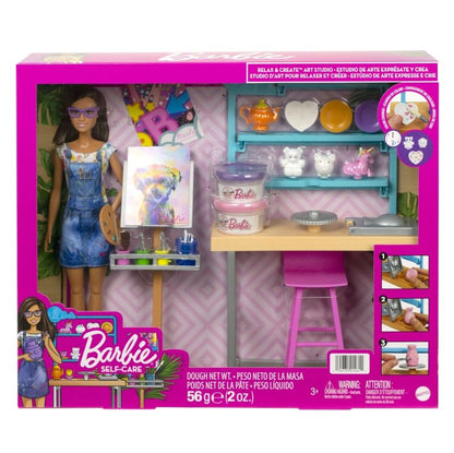 Barbie Pracownia artystyczna+lalka HCM85 /3