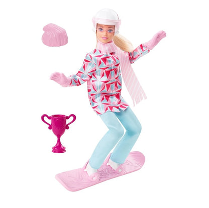 Barbie lalka sporty zimowe snowboard HCN32 /6