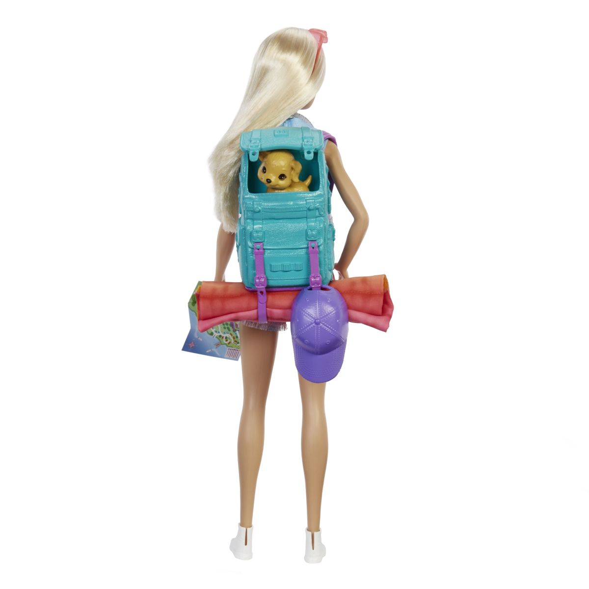 Barbie Malibu na kempingu lalka+akces HDF73