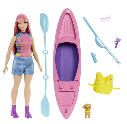 Barbie Daisy na kempingu+kajak zest HDF75 /4