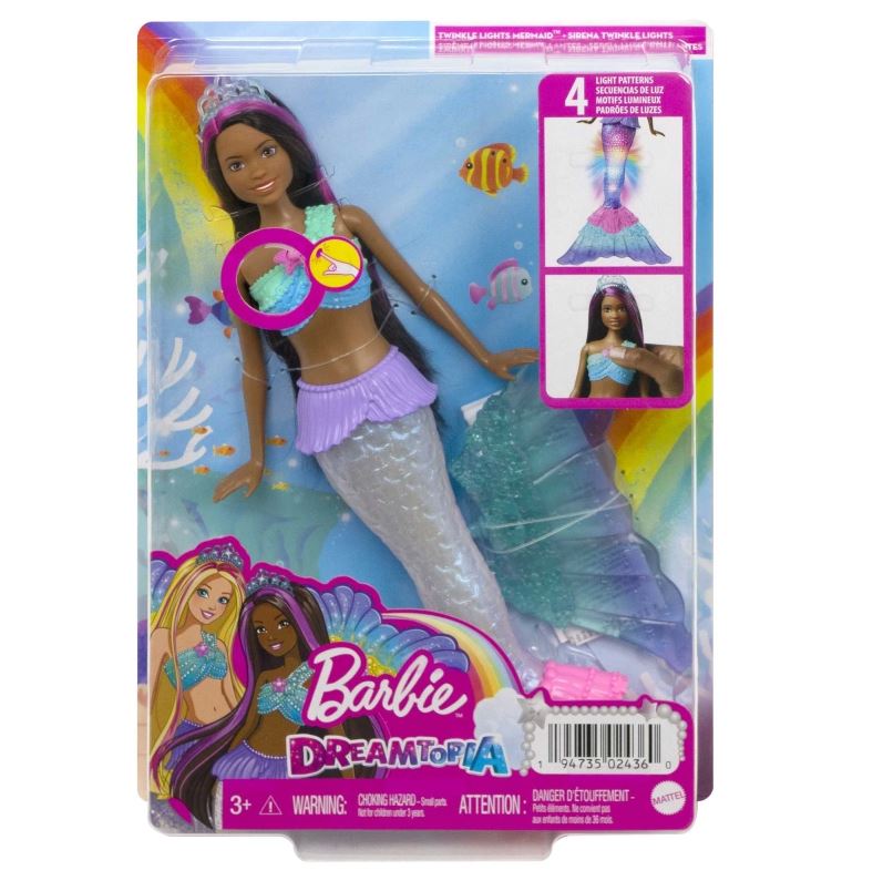 Barbie Dreamtopia Syrenka światło HDJ37 /4