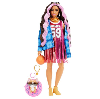 Barbie Extra lalka Malibu sport HDJ46 /4
