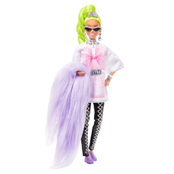 Barbie Extra lalka biała tunika HDJ44 /4
