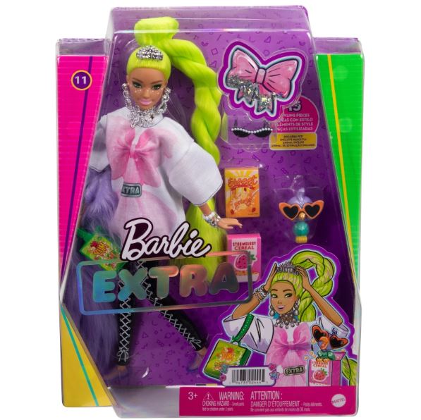 Barbie Extra lalka biała tunika HDJ44 /4