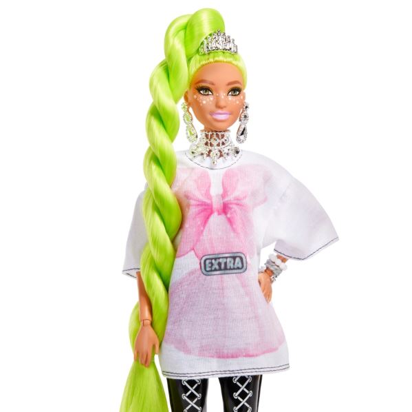 Barbie Extra lalka biała tunika HDJ44 /4