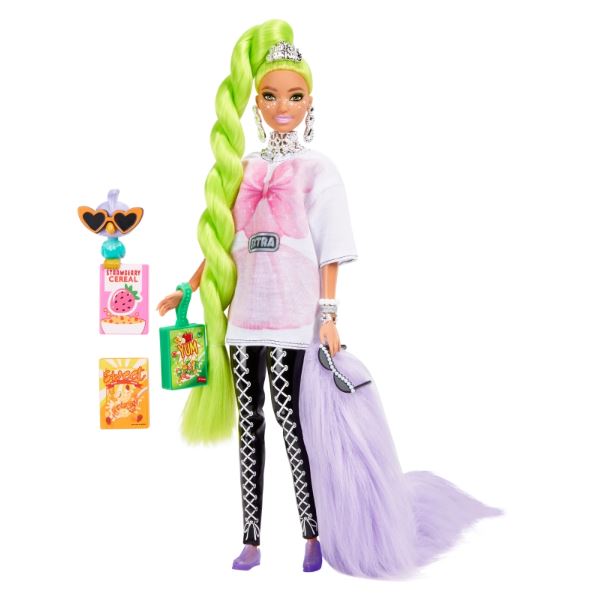 Barbie Extra lalka biała tunika HDJ44 /4