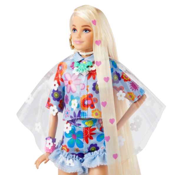 Barbie Extra lalka komplet kwiatowy HDJ45 /4