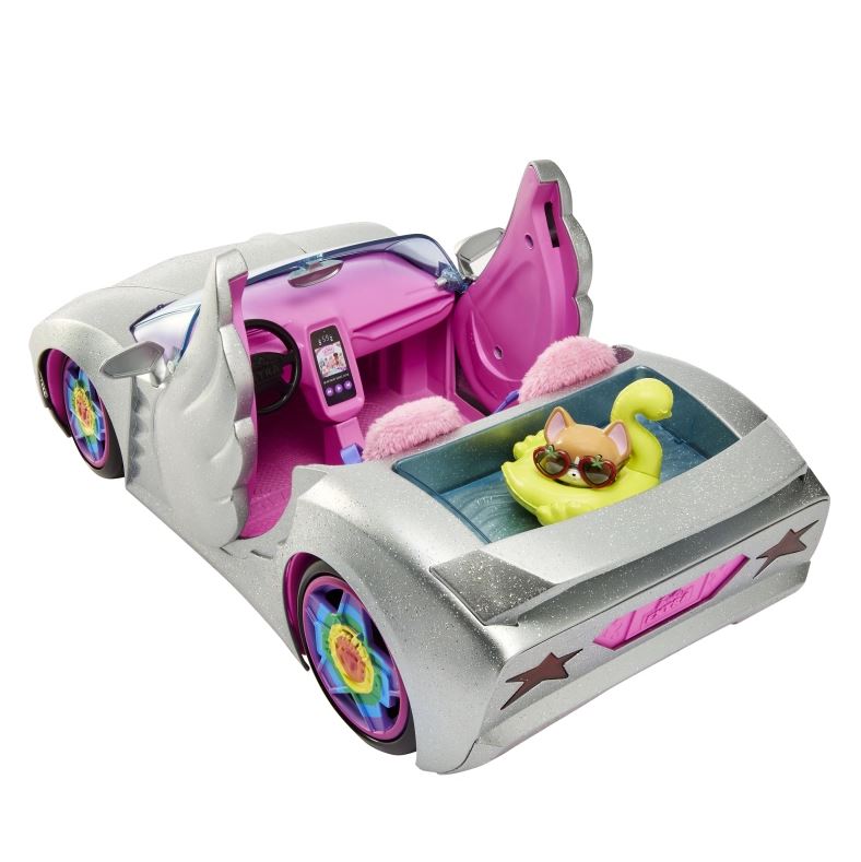 Barbie Extra kabriolet + akcesoria HDJ47 /1