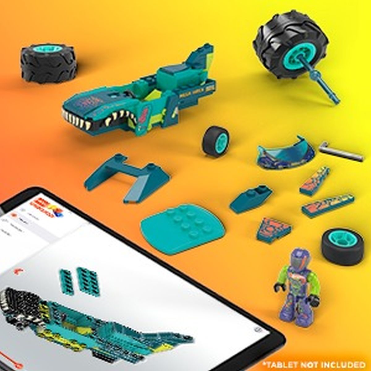 MCX HW Monster Trucks Mega Wrex HDJ95 /4