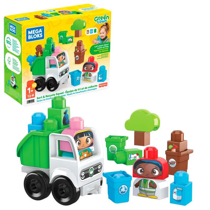 MEGA BLOKS Ekośmieciarka klocki EKO HDL06 /1