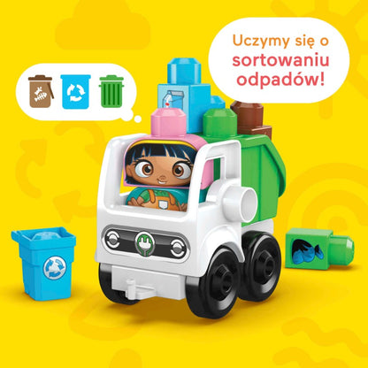 MEGA BLOKS Ekośmieciarka klocki EKO HDL06 /1