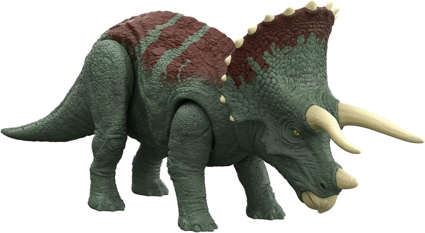 JURASSIC WORLD Triceratops Dziki ryk HDX34