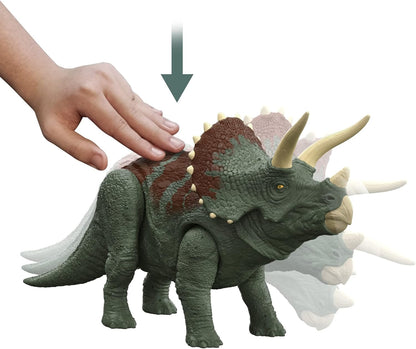 JURASSIC WORLD Triceratops Dziki ryk HDX34