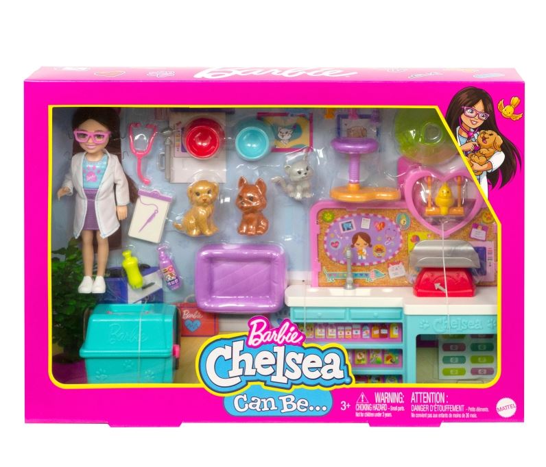 Chelsea zestaw Weterynarz + lalka
