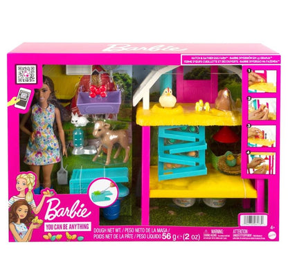 Barbie Farma radosnych kurek+lalka HGY88 /2